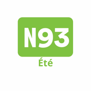 Horaires N93 Chamrousse-Grenoble- 04 juillet au 30 août 2026