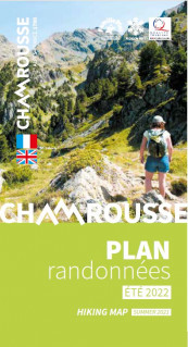 Chamrousse hiking map summer 2022