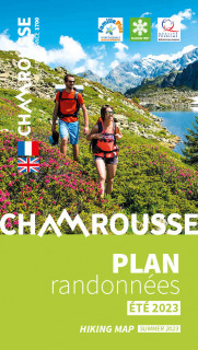 Chamrousse hiking map summer 2023