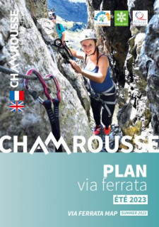 Chamrousse via ferrata leaflet summer 2023