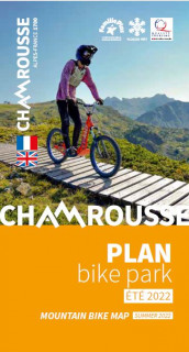 Chamrousse mountain bike map summer 2022