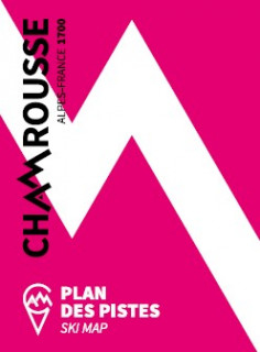 Plan des pistes (alpin, nordique, raquettes) Chamrousse hiver 2025-26