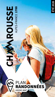 Chamrousse hiking map summer 2026