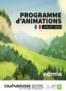 Chamrousse entertainment programme July - summer 2022