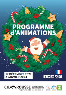Programme d'animations - Vacances de Noël 2022-23