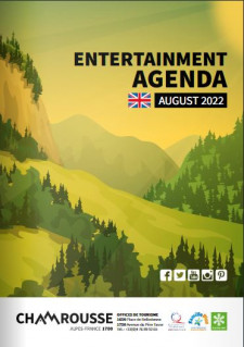 Chamrousse entertainment programme August - summer 2022