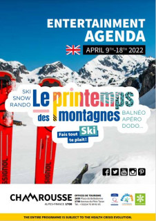 Chamrousse entertainment programme April - winter 2021-2022 n°6