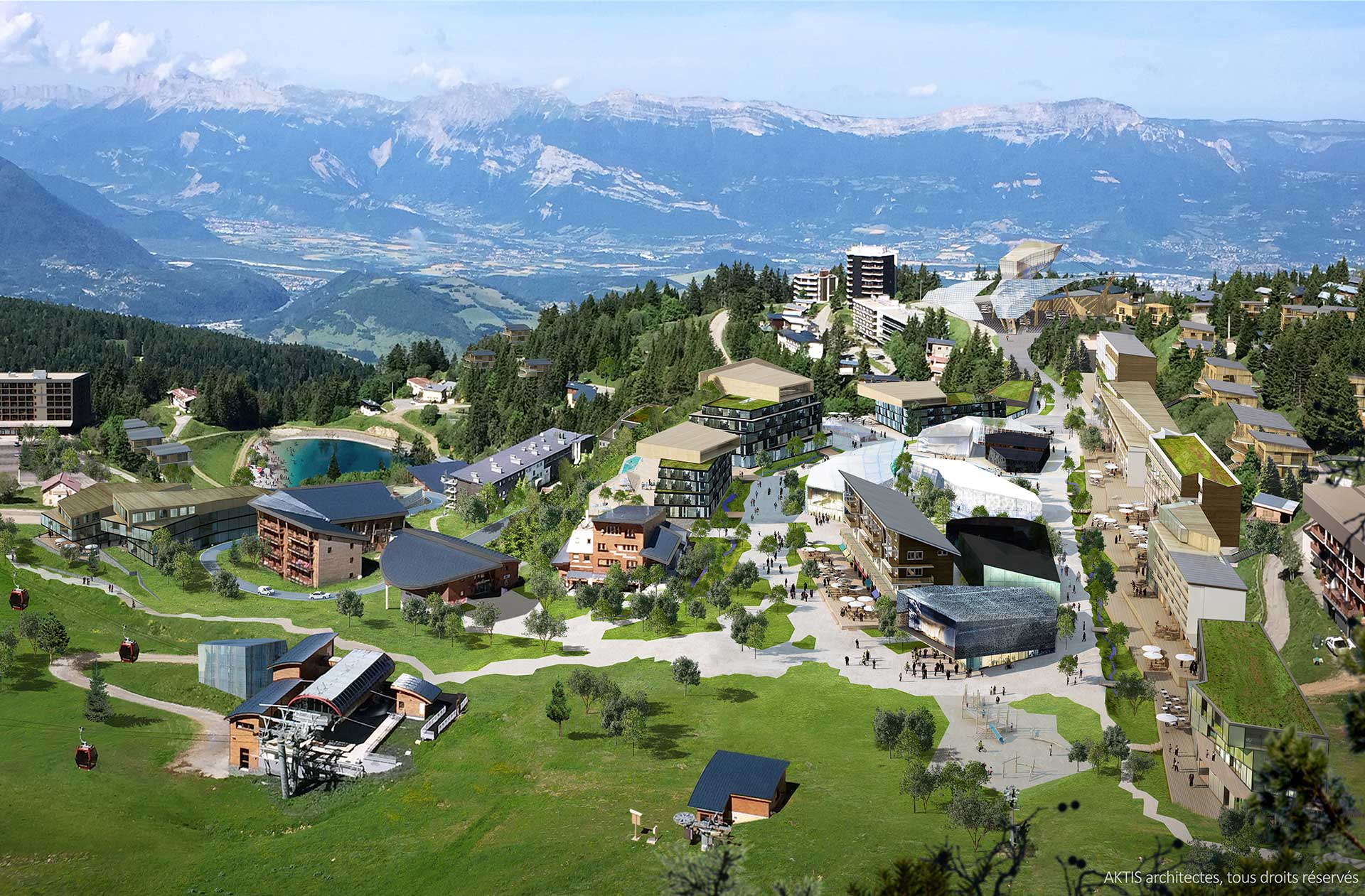 Chamrousse station d&Atilde;&copy;veloppement touristique durable