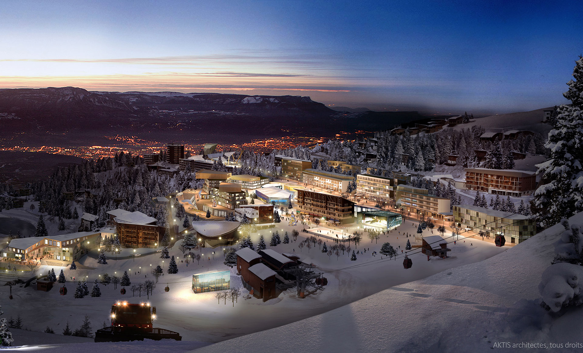 Chamrousse station d&Atilde;&copy;veloppement touristique durable