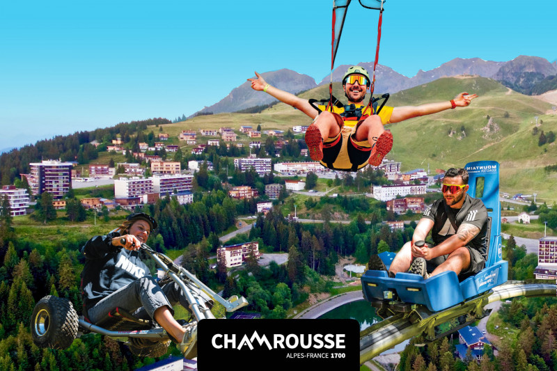 Tyrolienne, luge été, kart...