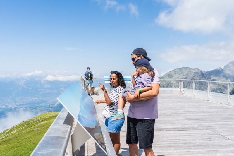 Parcours de balade Croix de Chamrousse