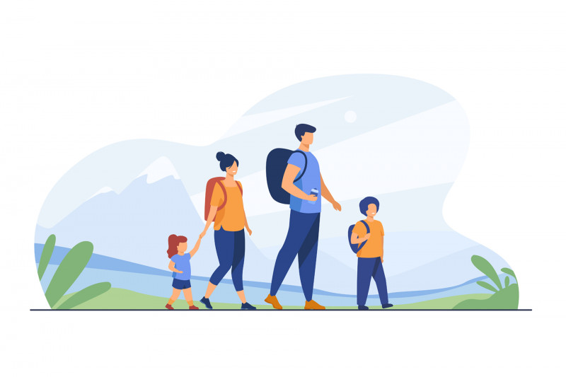 Affiche bons gestes en montagne