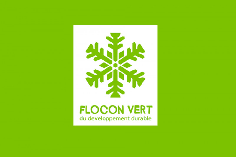 Label Flocon Vert