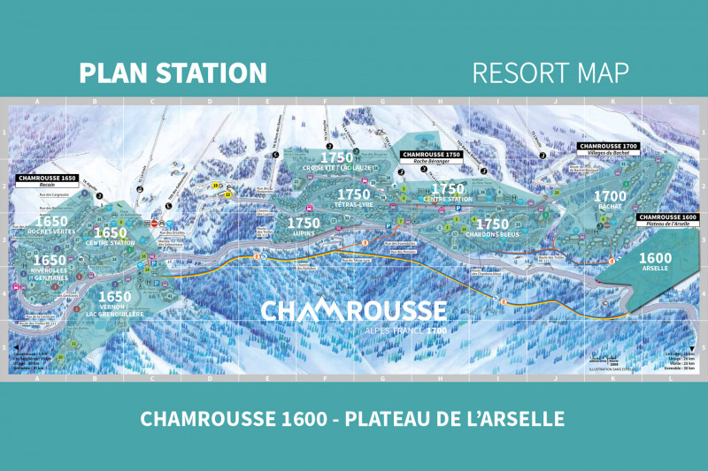 Chamrousse 1600 - Plateau de l'Arselle