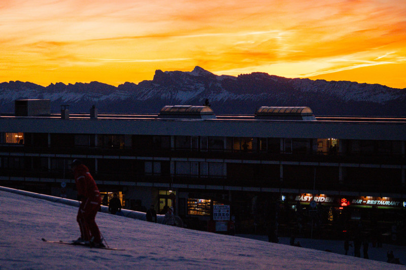 Domaine coucher de soleil / nocturne
