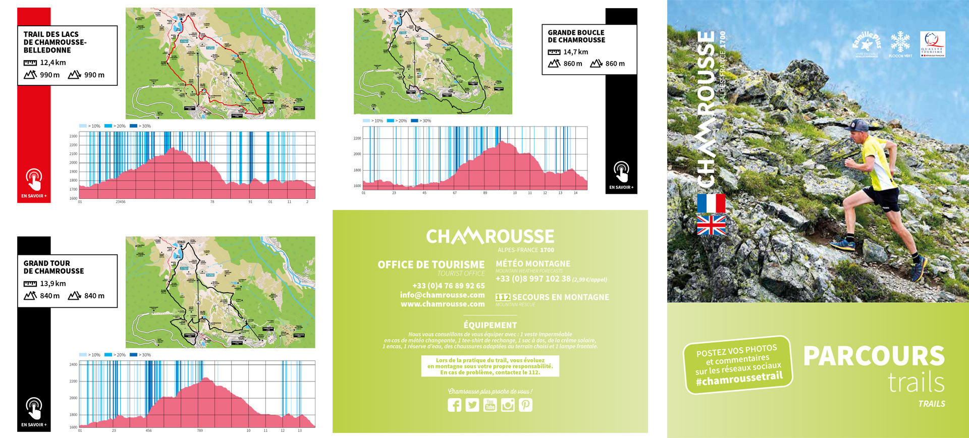 Chamrousse trail map summer 2022 mountain resort grenoble belledonne isere french alps france