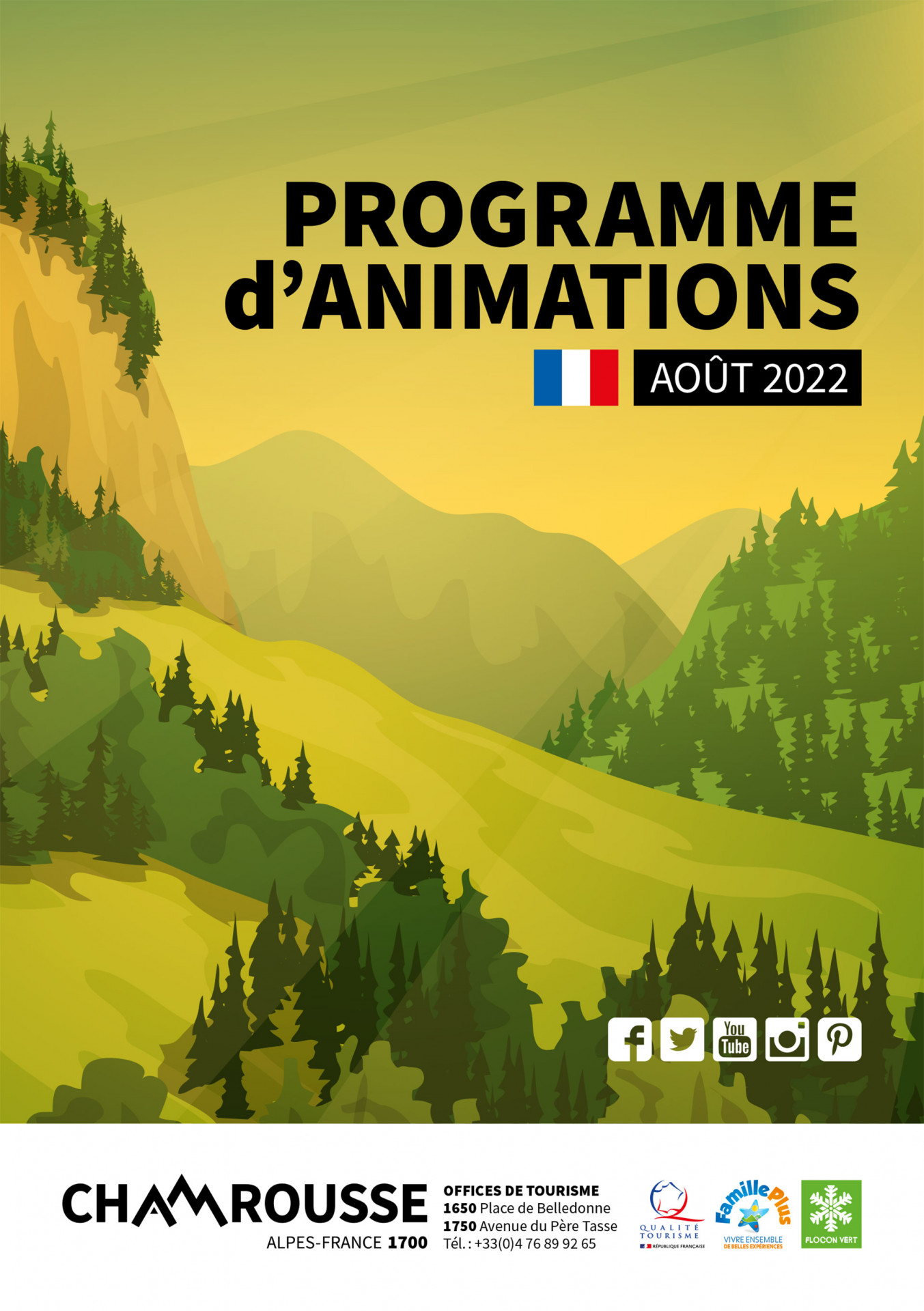 Chamrousse programme animation événement juillet été 2022 station montagne grenoble belledonne isère alpes france