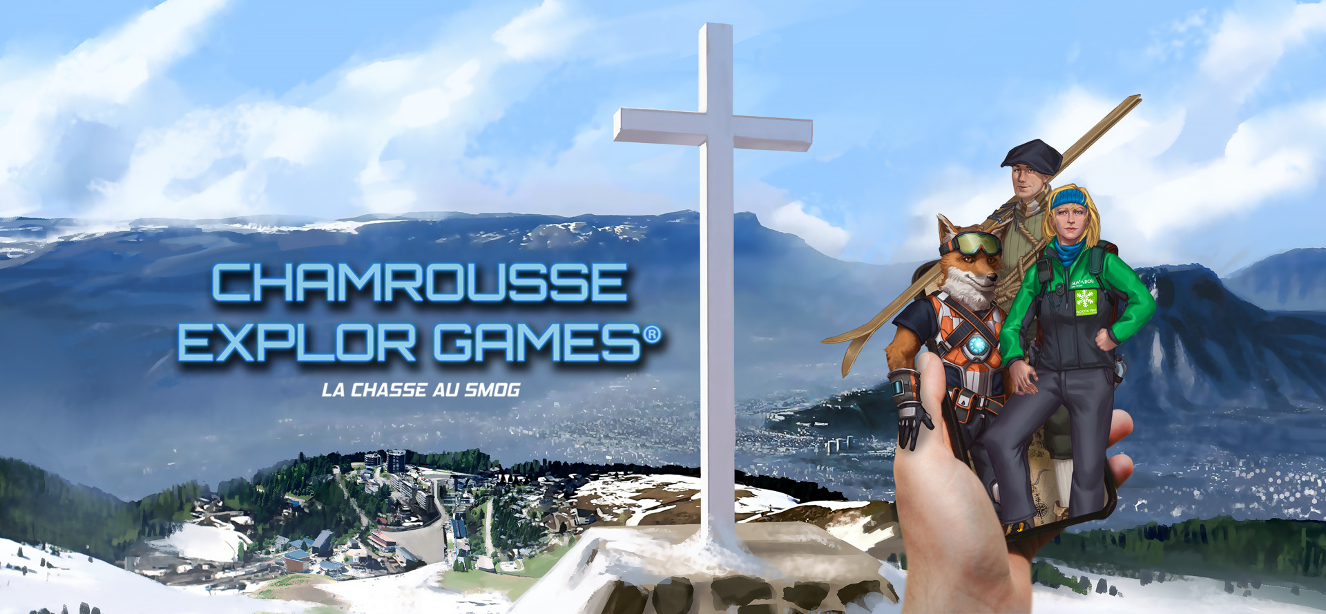 Explor games Chamrousse - Chasse au smog