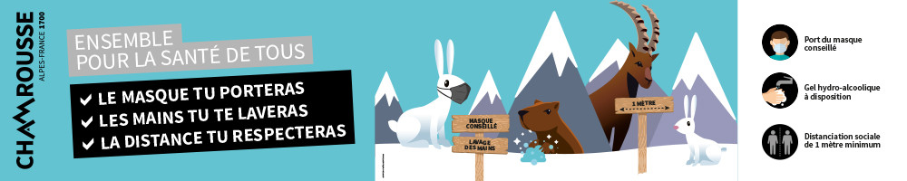Chamrousse infomation covid  station ski montagne grenoble isere alpes france