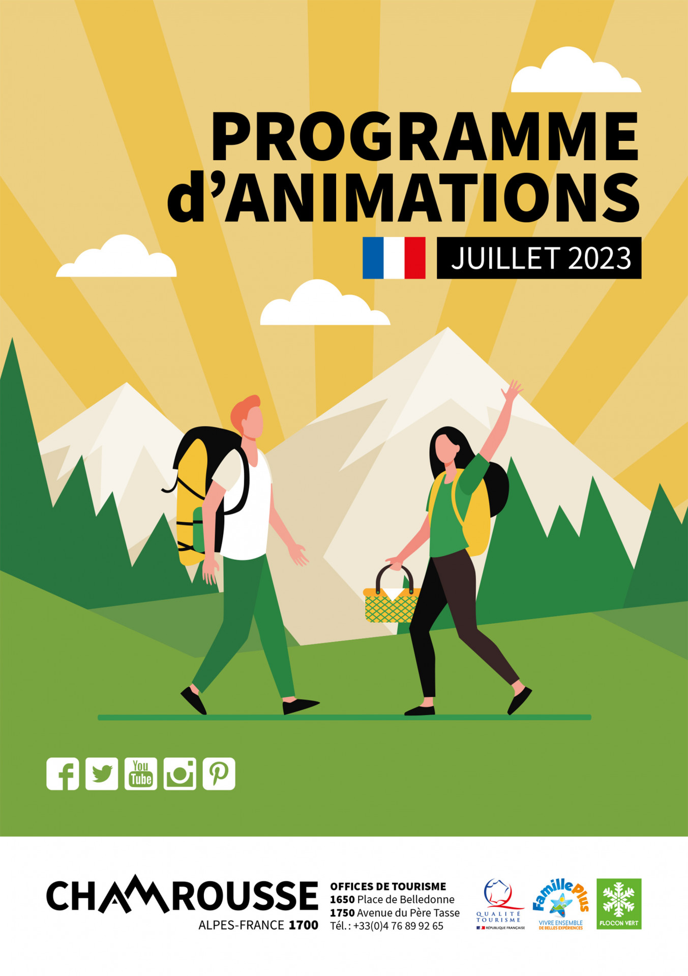 Chamrousse programme animation événement juillet été 2023 station montagne grenoble belledonne isère alpes france