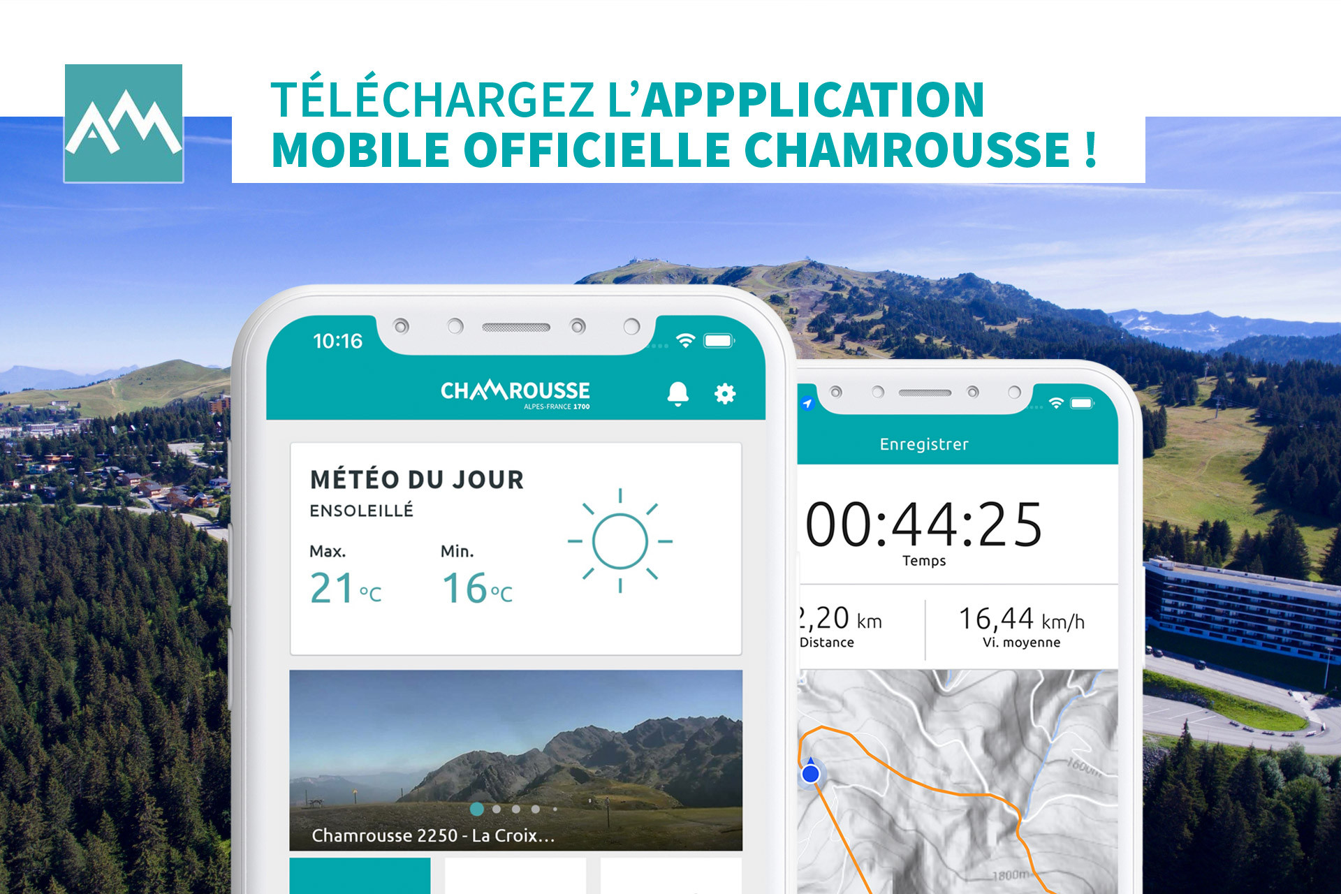 Chamrousse application mobile officielle station été montagne grenoble isère alpes france
