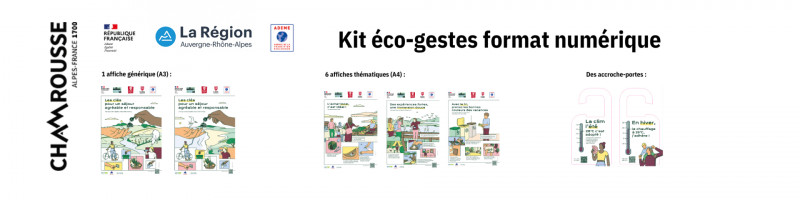 Kit éco-gestes ADEME version numérique Chamrousse