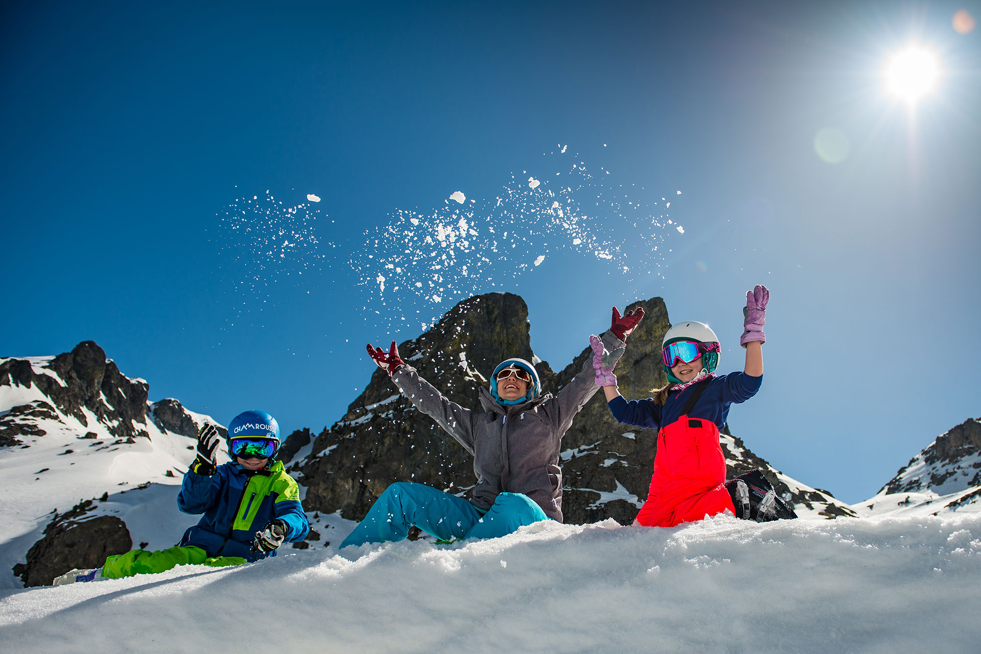 Chamrousse activité famille neige hiver station ski montagne grenoble isère alpes france - © Images-et-reves.fr