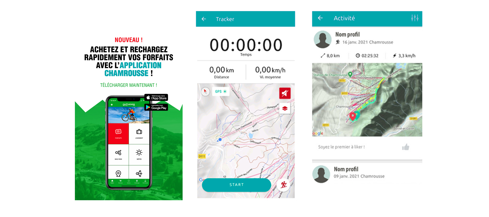 Chamrousse application mobile enregistrement activité station ski montagne grenoble lyon isère alpes france - © Chamrousse - Skitude