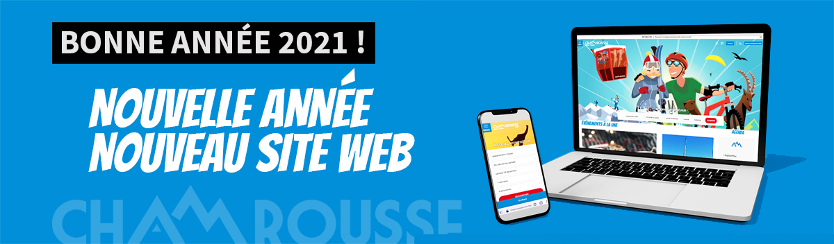 Chamrousse bonne année 2021 nouveau site web station montagne ski isère alpes france - © EM - OT Chamrousse