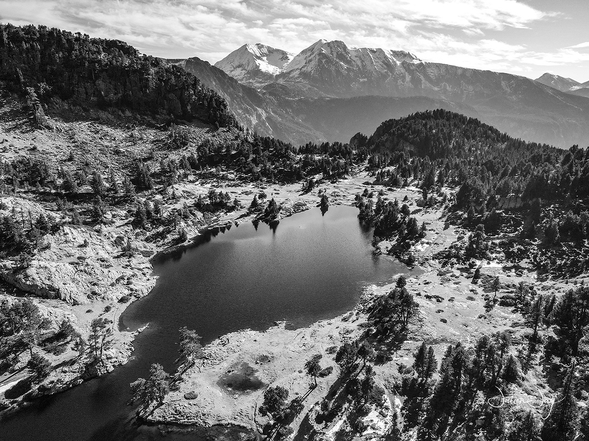 Chamrousse Achard lake spring melting snow mountain resort grenoble isere french alps france - © Julien Jay