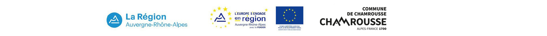 Chamrousse logos support institution house environment mountain resort summer grenoble isere french alps france - © DR