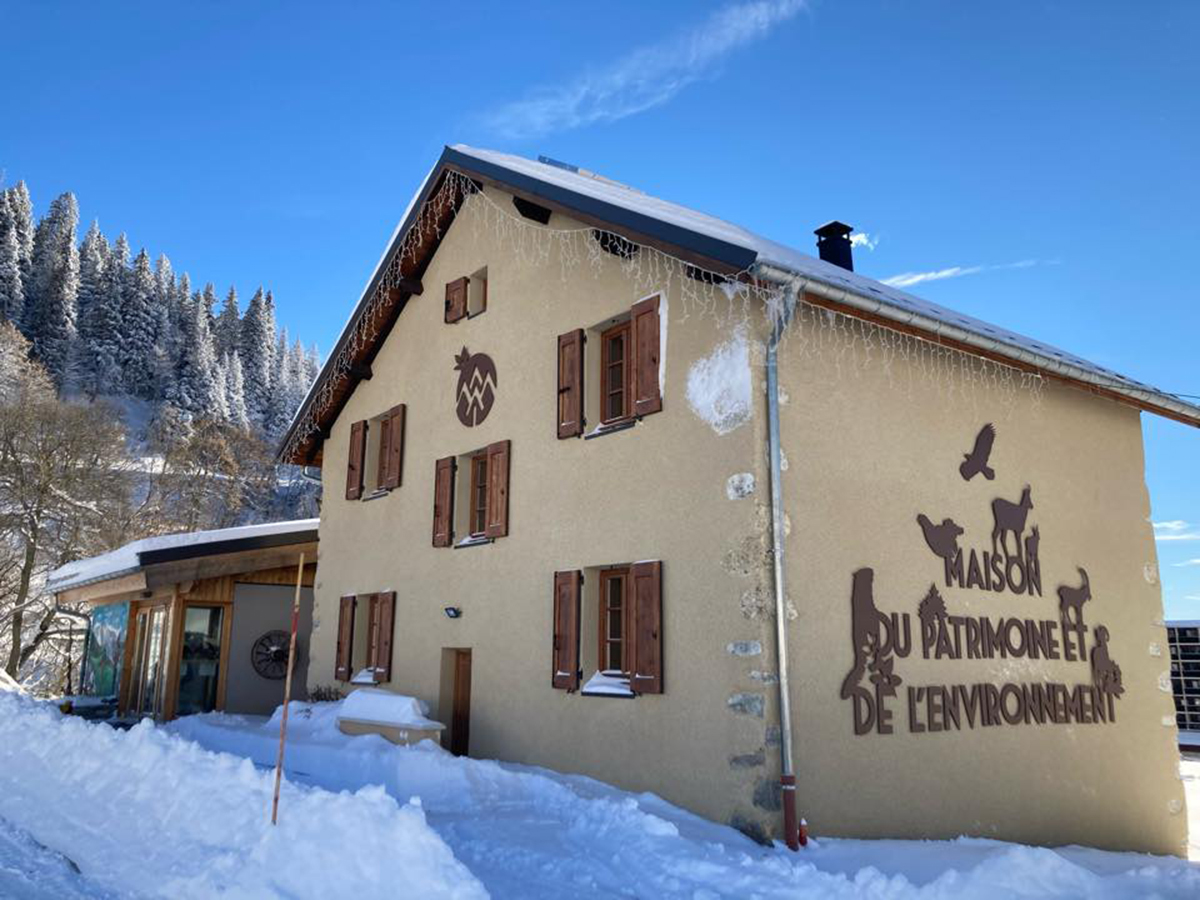 Chamrousse maison patrimoine environnement hiver station ski montagne grenoble isère alpes france - © MPE Chamrousse