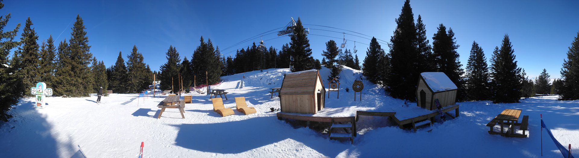 Chamrousse montagne de téo nouvelle zone détente piste ski ludique famille enfant station grenoble isère alpes france - © SD - OT Chamrousse