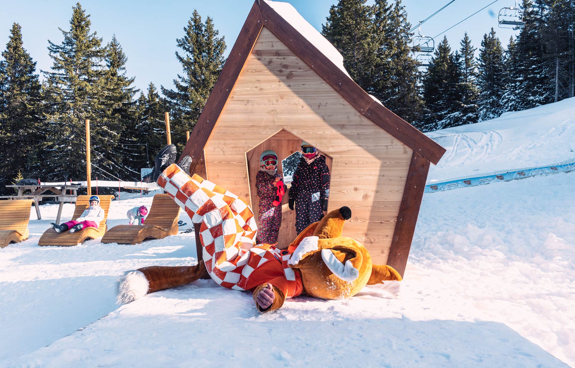 Chamrousse montagne de téo nouvelle zone détente piste ski ludique famille enfant station grenoble isère alpes france - © CH - OT Chamrousse