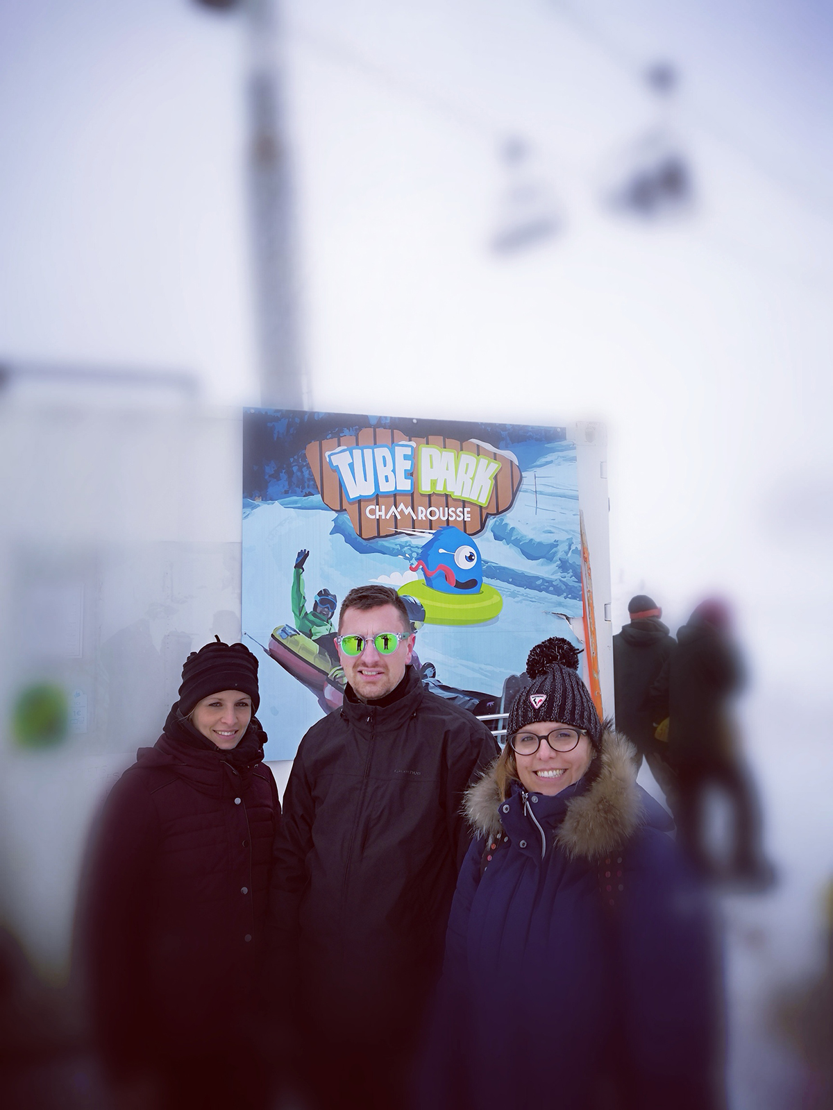 Chamrousse blog experience snowtubing tube park family test mountain ski resort isere french alps france - © EM - OT Chamrousse