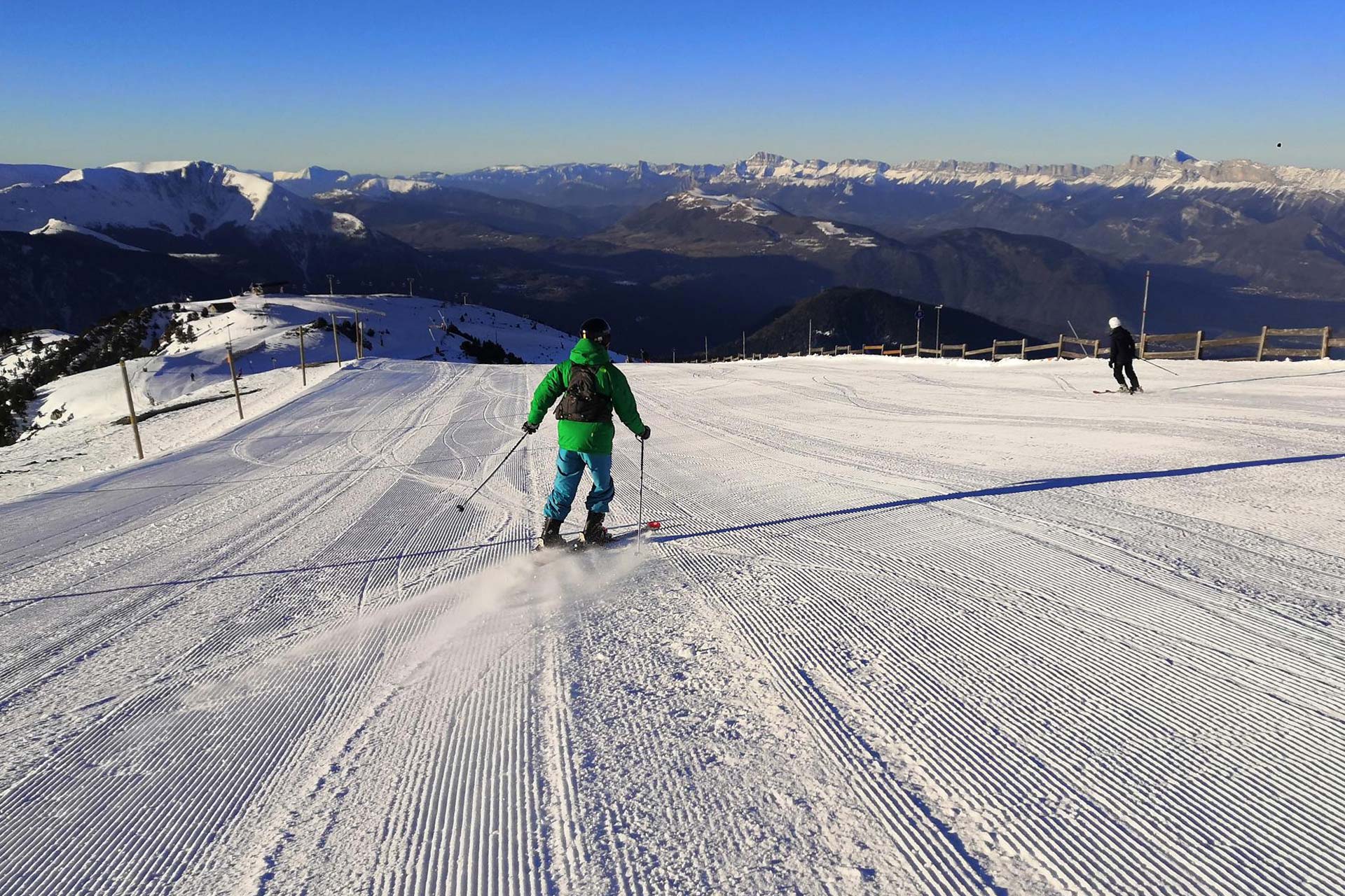 Chamrousse first track experience ski slope opening ski patrol job discovery winter resort grenoble isere french alps france - © EM - OT Chamrousse