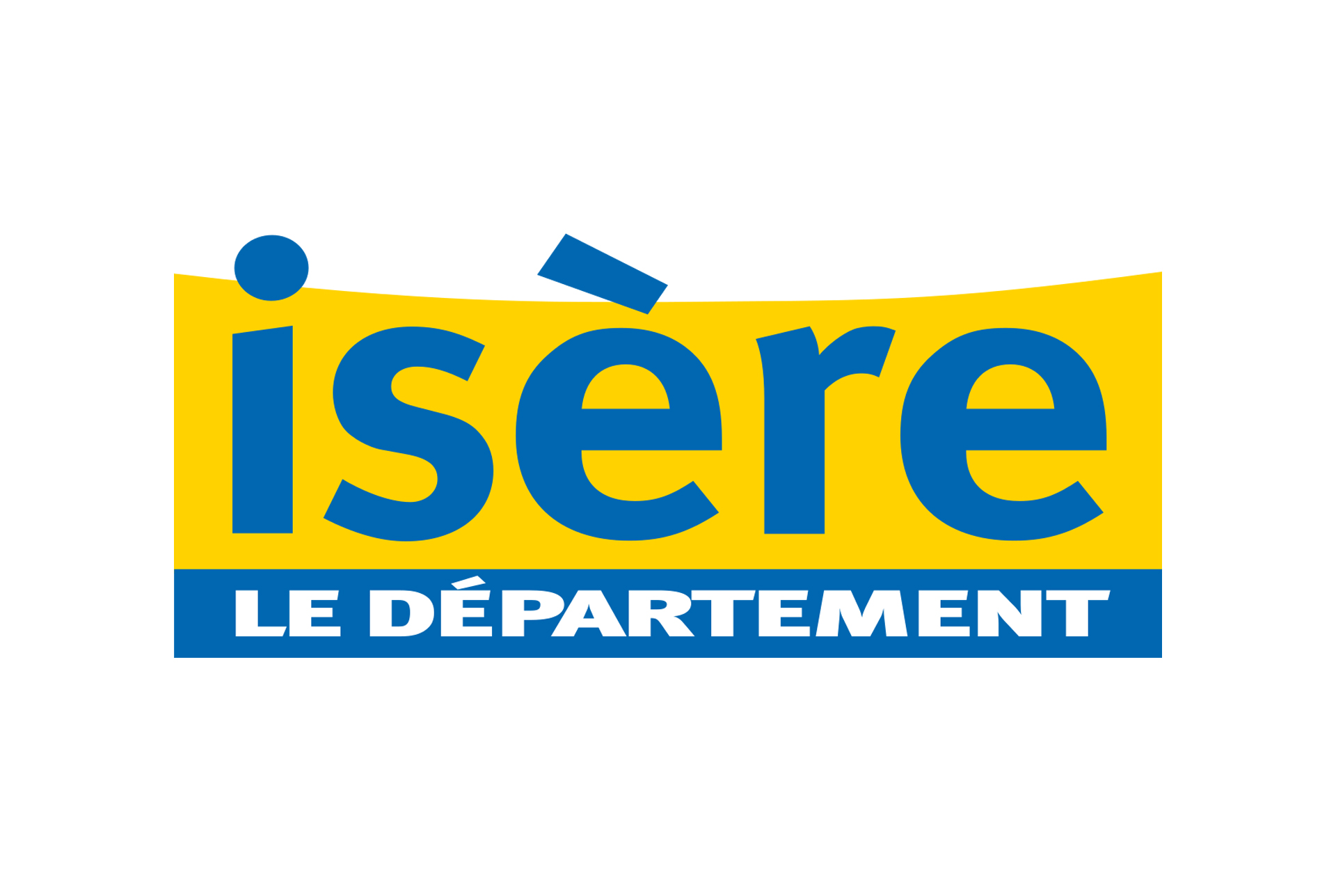 Chamrousse logo partenaire institution département isère station ski montagne grenoble alpes france - © Département de l'Isère