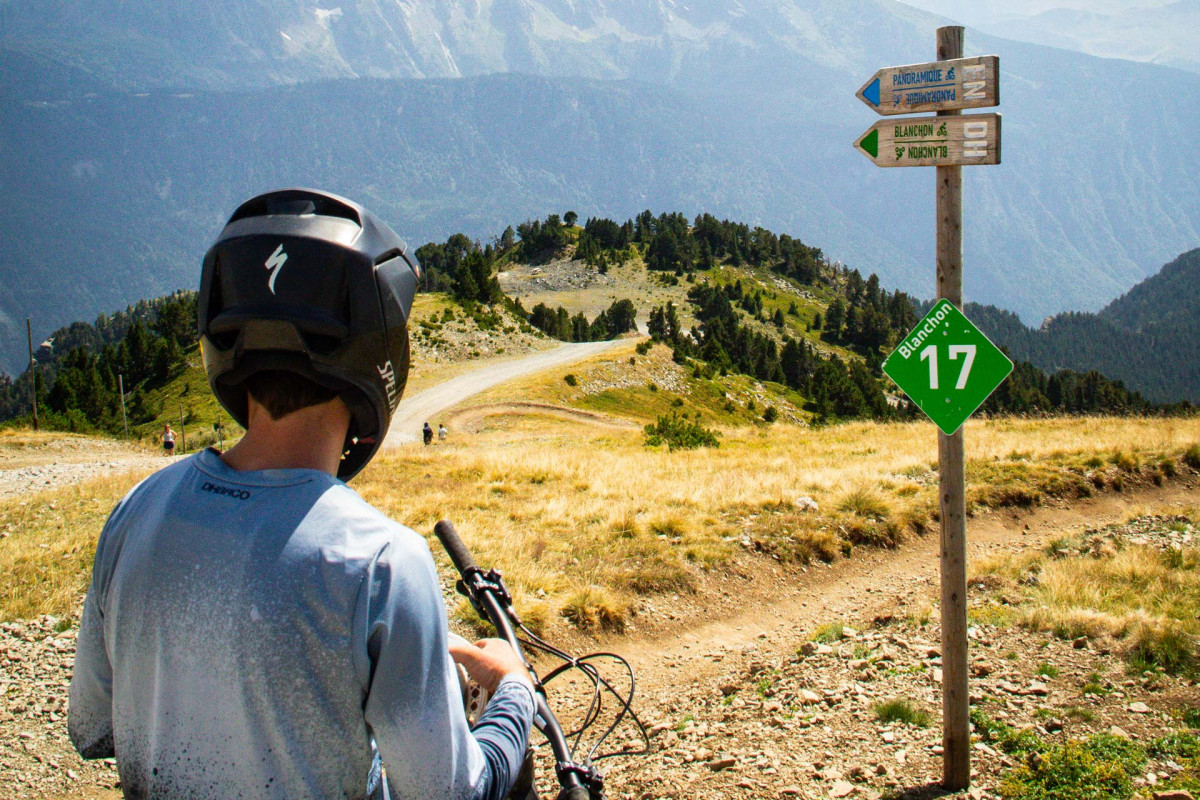 Piste VTT - Blanchon Chamrousse