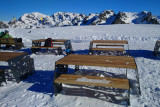 Picknickplatz Croix de Chamrousse Winter