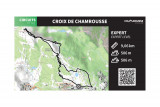 Black mountain bike circuit n°4 Croix de Chamrousse en VTT Chamrousse
