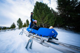 Sledging Park - Coaster luge (luge on rails) Chamrousse