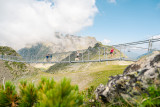 Himalayan footbridge Chamrousse
