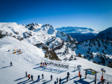Point photo lettres station sommet télésiège Bérangère Chamrousse