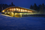 Bachat restaurant in winter