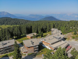 Résidence Les villages du Bachat vue du ciel - avec piscine et restaurant Chamrousse