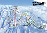 Plan pistes ski alpin Chamrousse 2025-2026