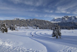 Arselle plateau in winter
