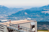 Croix de Chamrousse Grenoble city view rooftop