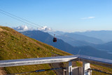 Croix gondola from Oisans viewpoint