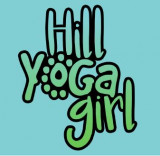 Hill yoga girl logo